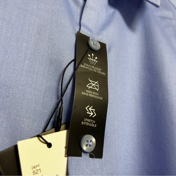 Long-Sleeve Button-Up Dress Shirt - Picture 4 of 5